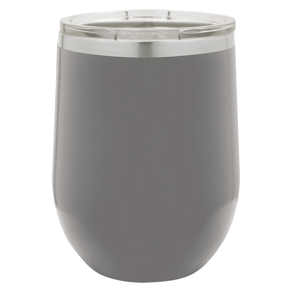 Custom Engraved Stemless Wine Tumbler - 12oz
