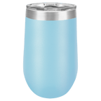 Custom Engraved Stemless Wine Tumbler - 16oz