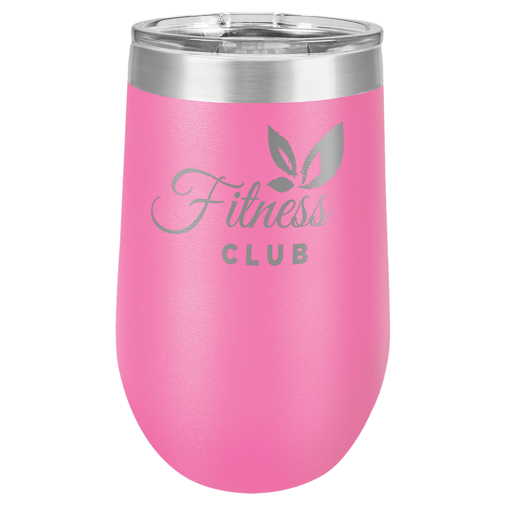 Custom Engraved Stemless Wine Tumbler - 16oz