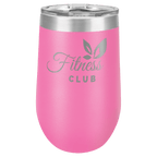 Custom Engraved Stemless Wine Tumbler - 16oz