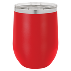 Custom Engraved Stemless Wine Tumbler - 12oz