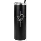Personalized Faith Skinny Tumbler - 20oz