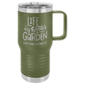 Custom Engraved Stainless Travel Mug - 20oz