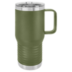 Custom Engraved Stainless Travel Mug - 20oz