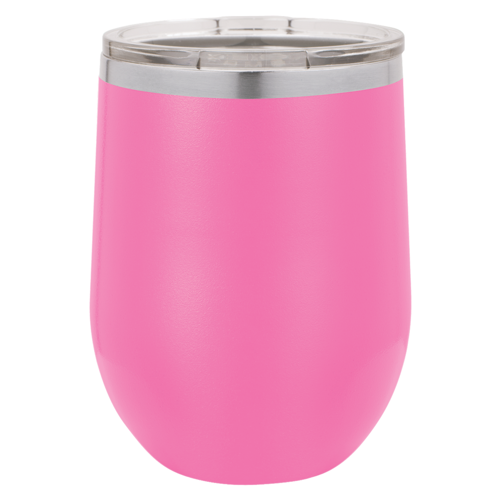 Custom Engraved Stemless Wine Tumbler - 12oz
