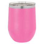 Custom Engraved Stemless Wine Tumbler - 12oz