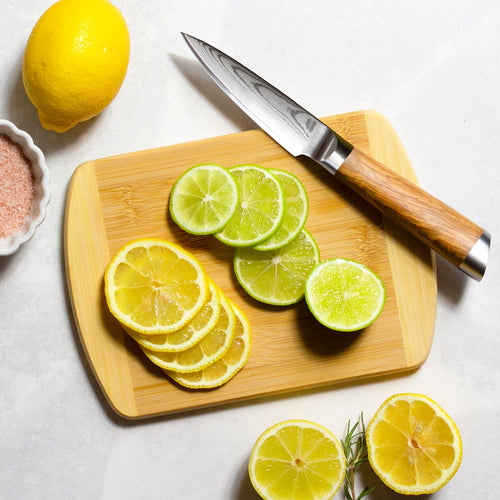 2-Tone Bamboo Cutting Board | 8" x 5¾"