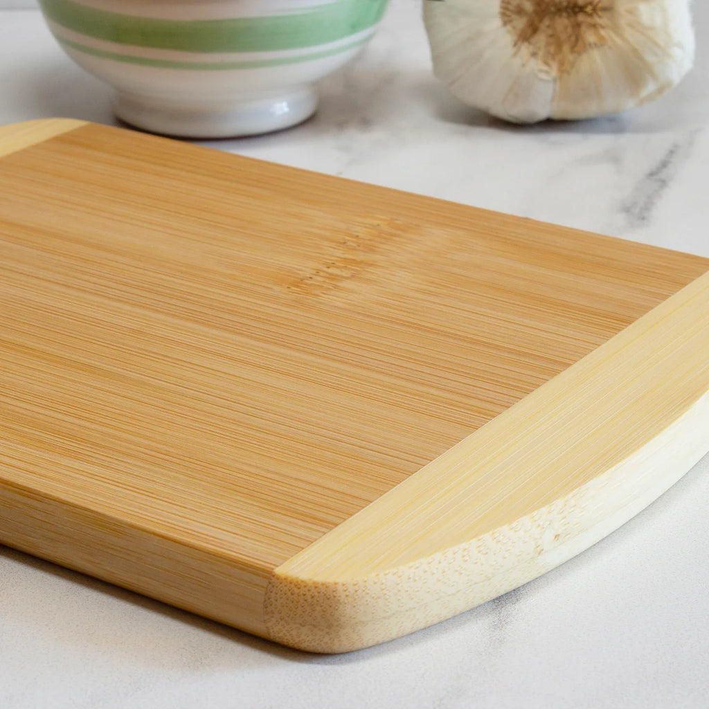 2-Tone Bamboo Cutting Board | 8" x 5¾"