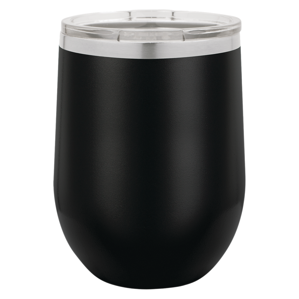 Custom Engraved Stemless Wine Tumbler - 12oz