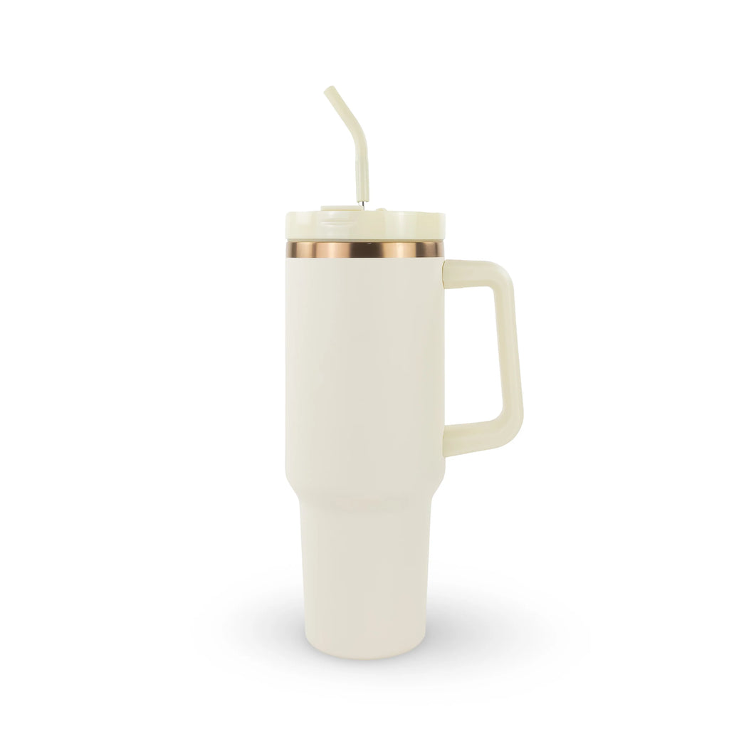 Personalized Coffee Lovers Tumbler with Handle