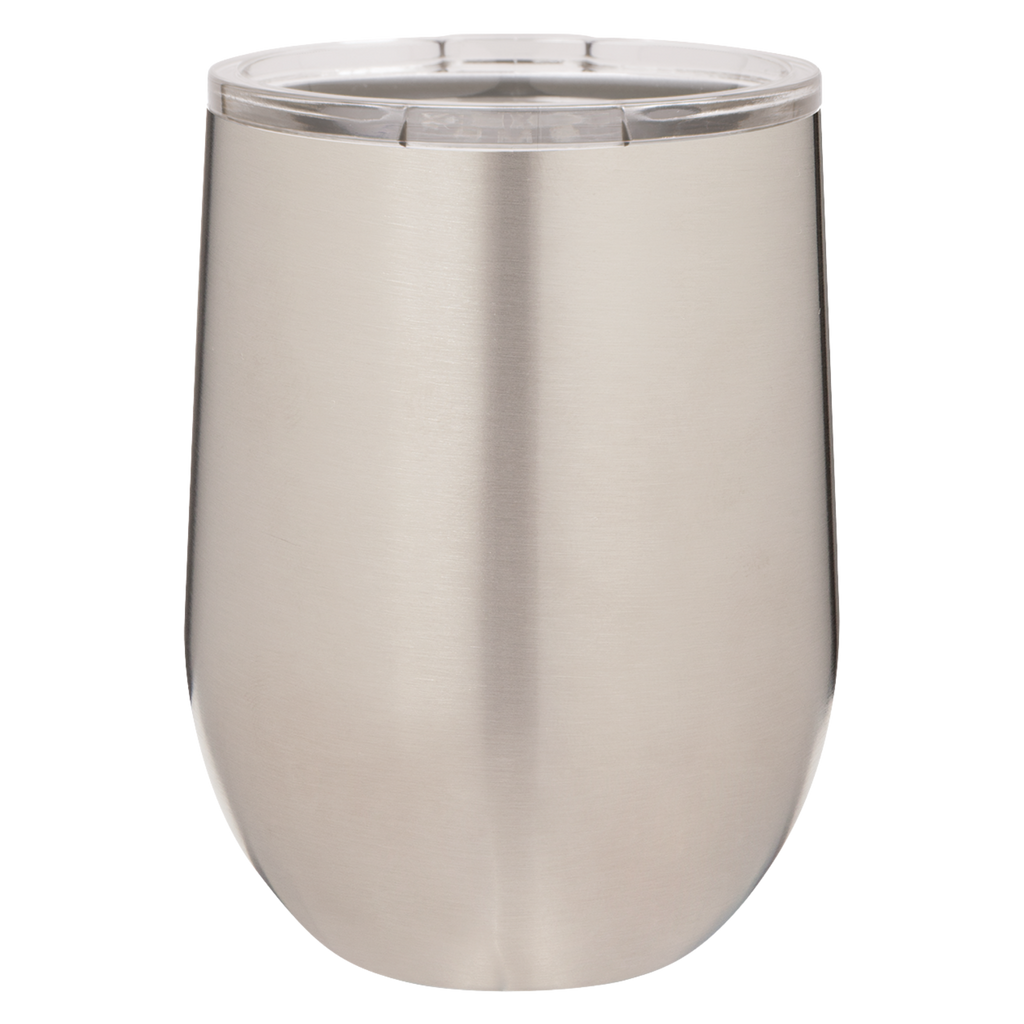 Custom Engraved Stemless Wine Tumbler - 12oz