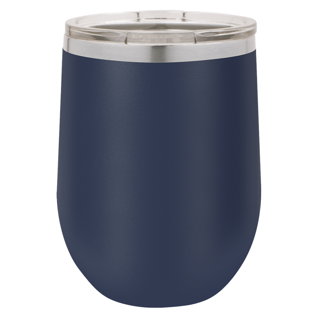 Custom Engraved Stemless Wine Tumbler - 12oz