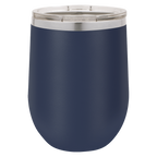 Custom Engraved Stemless Wine Tumbler - 12oz