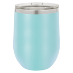Custom Engraved Stemless Wine Tumbler - 12oz