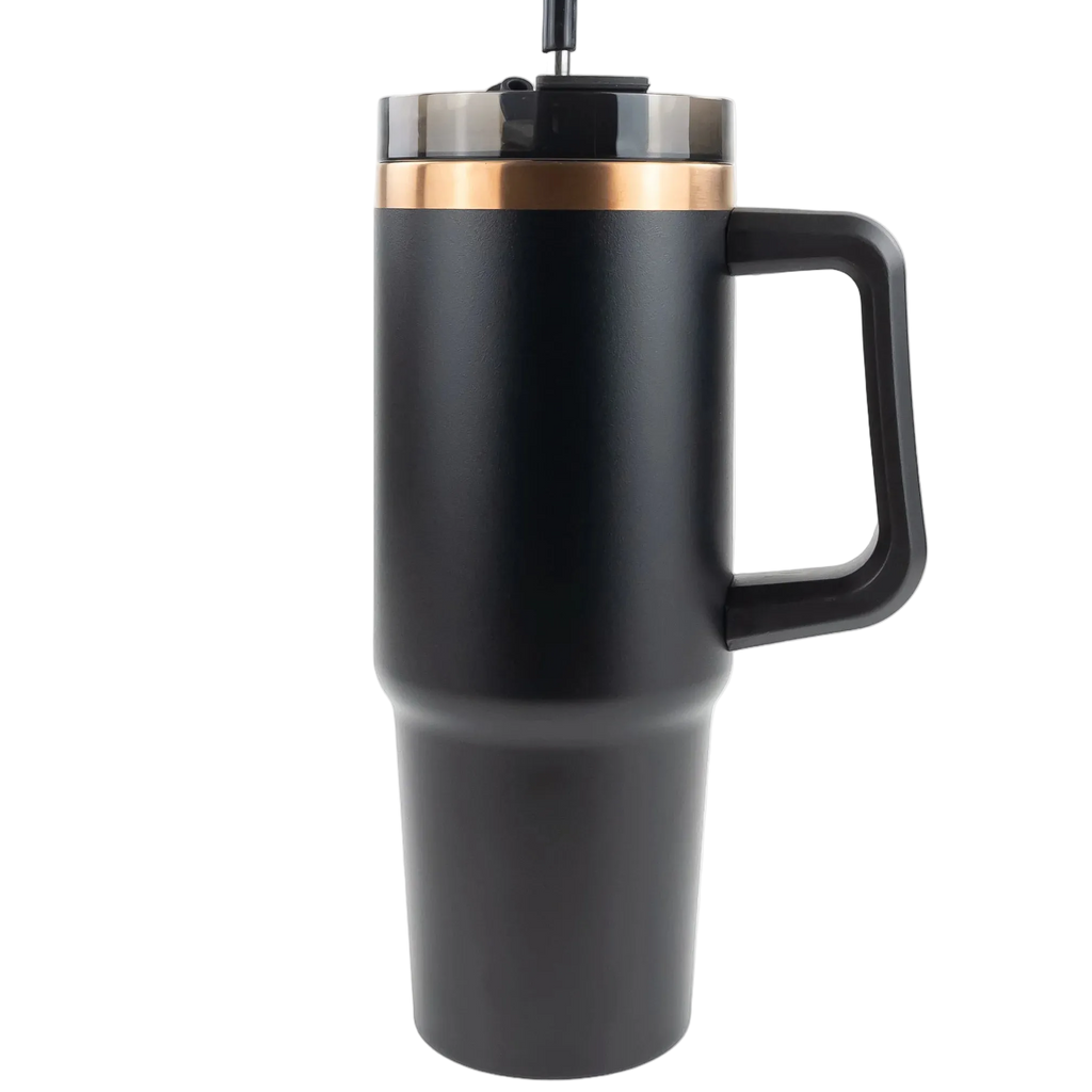 Personalized Coffee Lovers Tumbler with Handle