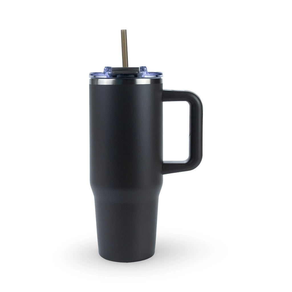 Personalized Coffee Lovers Tumbler with Handle