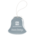 Engraved Crystal Christmas Ornament