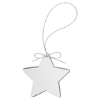 Engraved Crystal Christmas Ornament