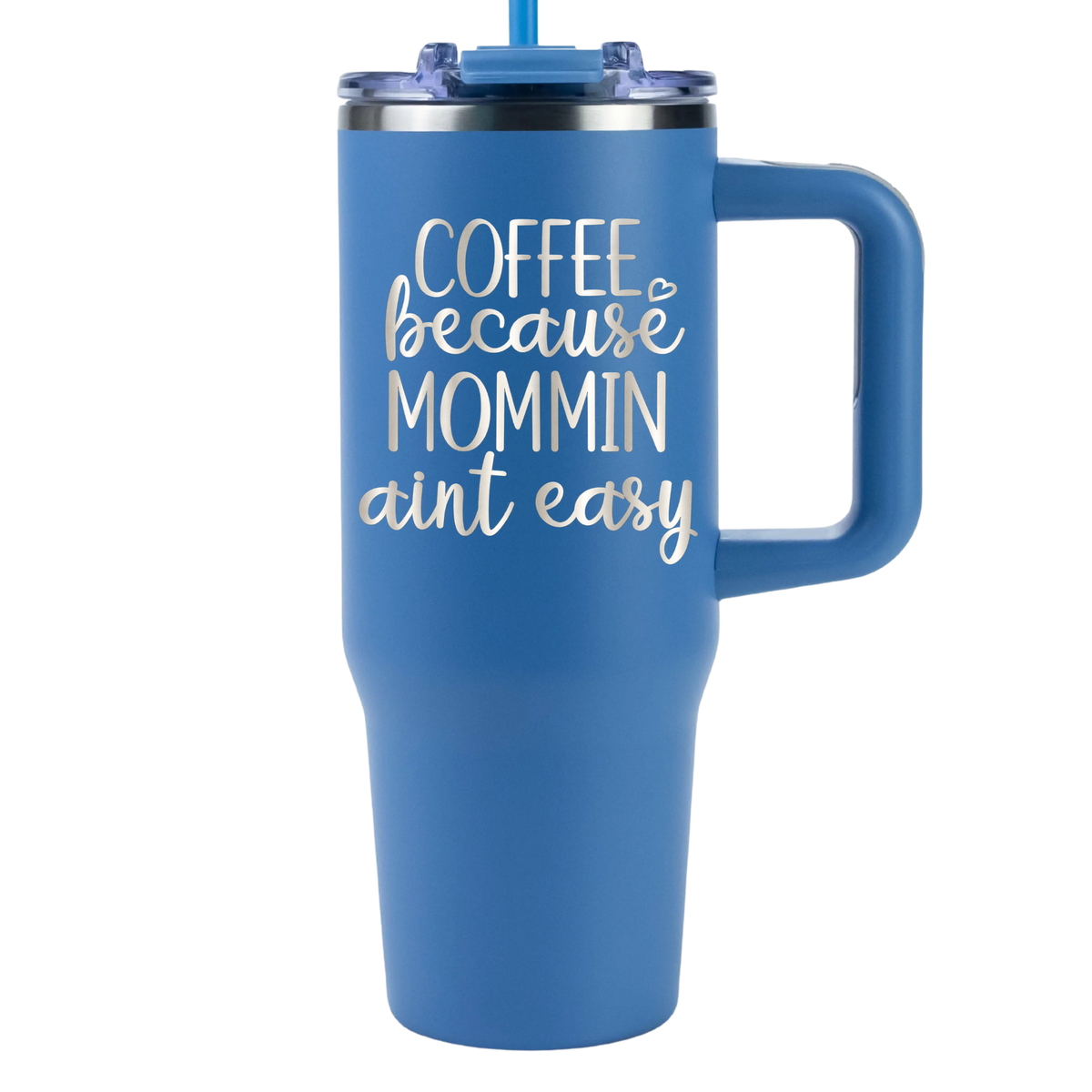 Personalized Coffee Lovers Tumbler with Handle