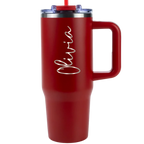 Custom Engraved Tumbler with Handle