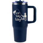Personalized Outdoors Tumbler with Handle