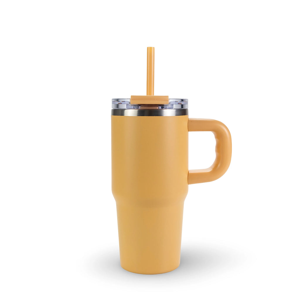 Custom Engraved Little Tumbler w/ Handle - 14oz