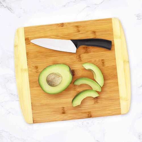 2-Tone Bamboo Cutting Board | 13½" x 11½"