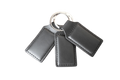 Custom Engraved Leatherette Keychain