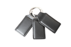 Custom Engraved Leatherette Keychain