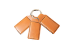Custom Engraved Leatherette Keychain