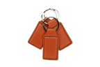 Custom Engraved Leatherette Keychain