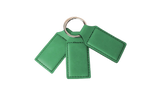 Custom Engraved Leatherette Keychain