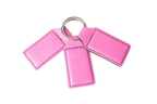 Custom Engraved Leatherette Keychain