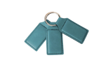Custom Engraved Leatherette Keychain