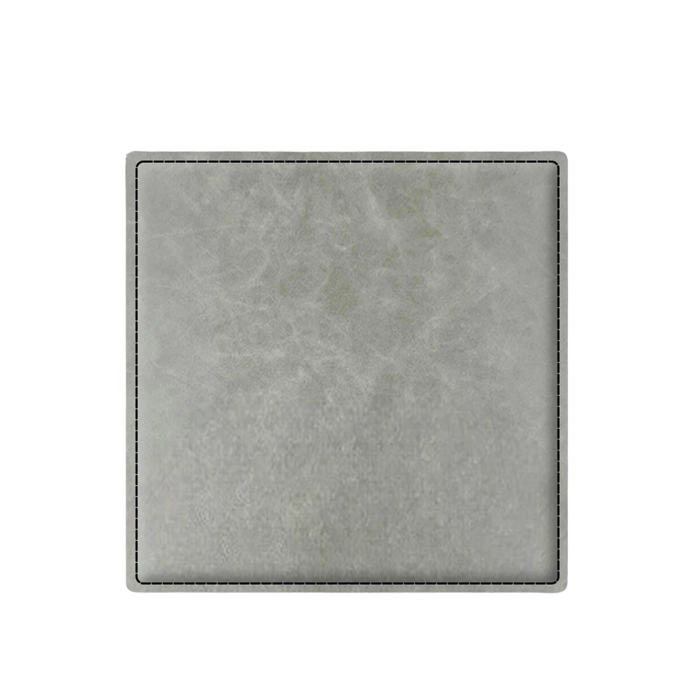 Custom Engraved Square Leatherette Coasters – Set of 4