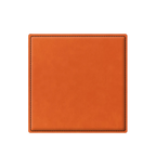 Custom Engraved Square Leatherette Coasters – Set of 4