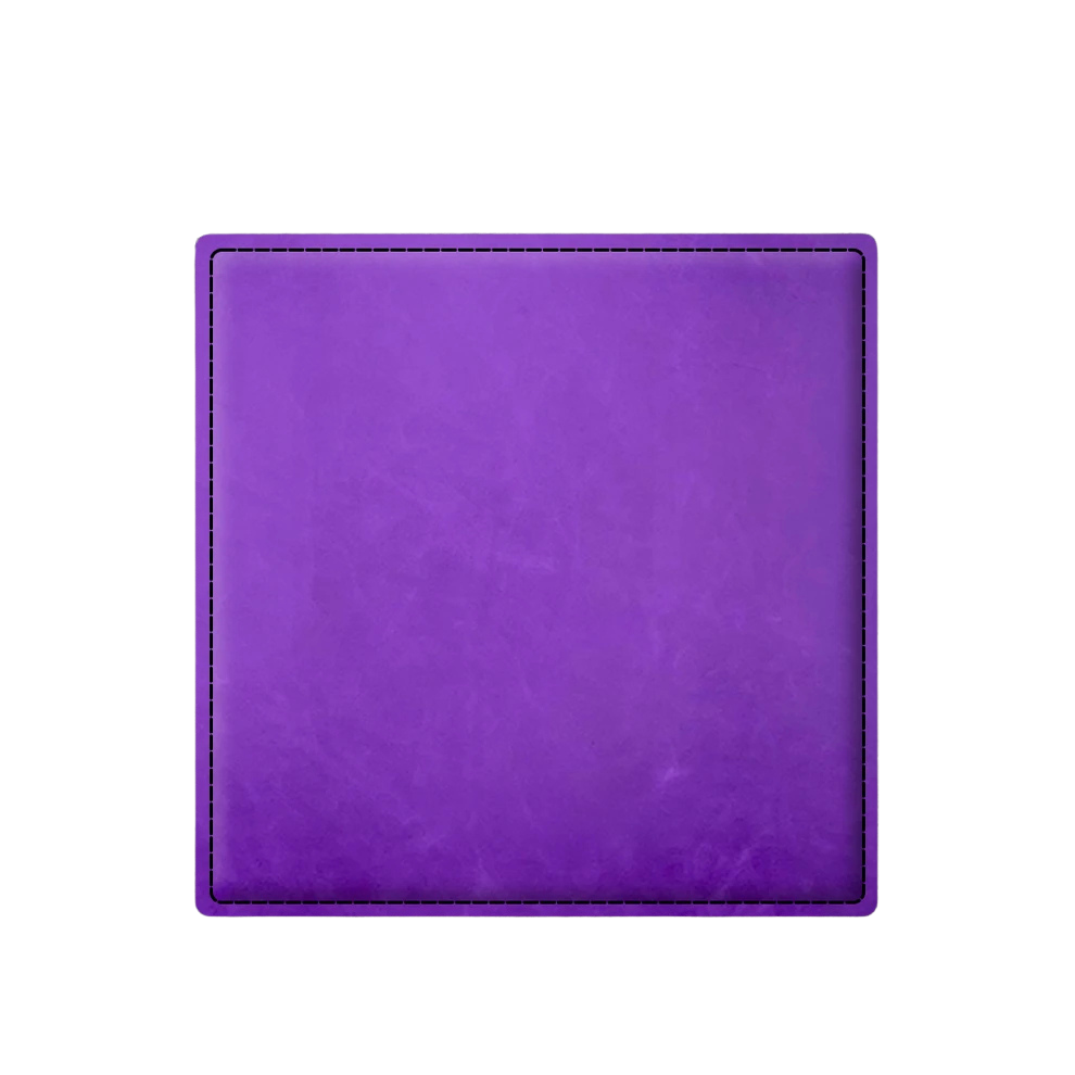 Custom Engraved Square Leatherette Coasters – Set of 4
