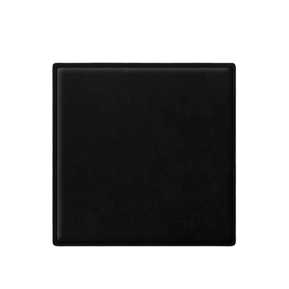 Custom Engraved Square Leatherette Coasters – Set of 4