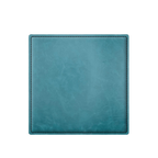 Custom Engraved Square Leatherette Coasters – Set of 4