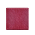 Custom Engraved Square Leatherette Coasters – Set of 4