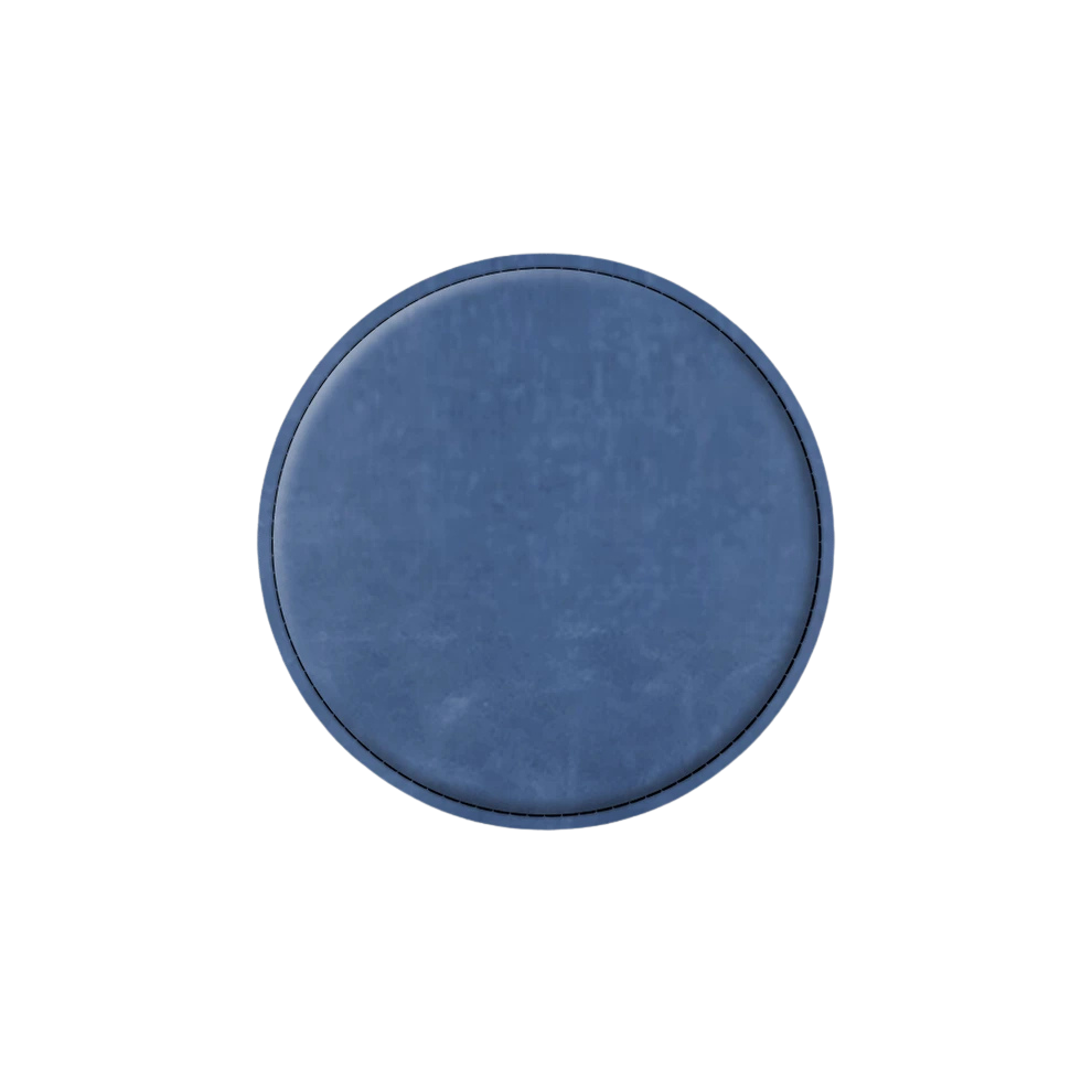 Custom Engraved Circle Leatherette Coasters – Set of 4