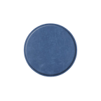 Custom Engraved Circle Leatherette Coasters – Set of 4