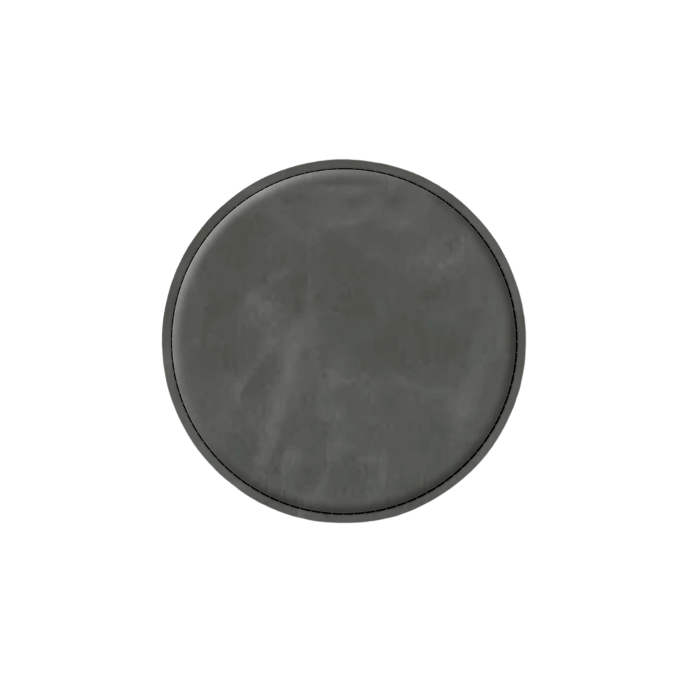 Custom Engraved Circle Leatherette Coasters – Set of 4