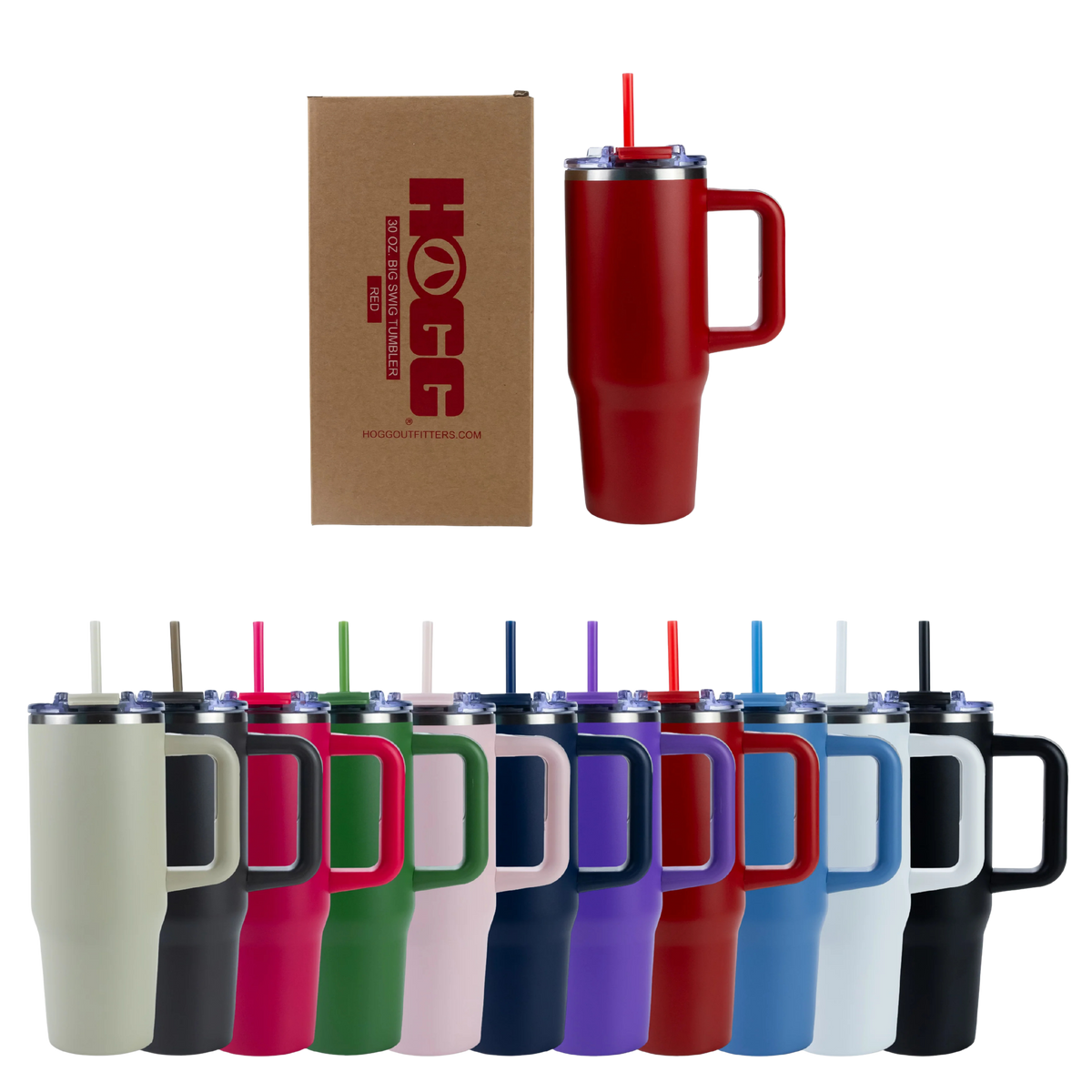 Personalized Outdoors Tumbler with Handle