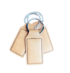 Custom Engraved Leatherette Keychain