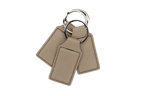 Custom Engraved Leatherette Keychain