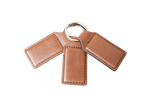 Custom Engraved Leatherette Keychain