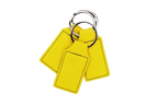 Custom Engraved Leatherette Keychain